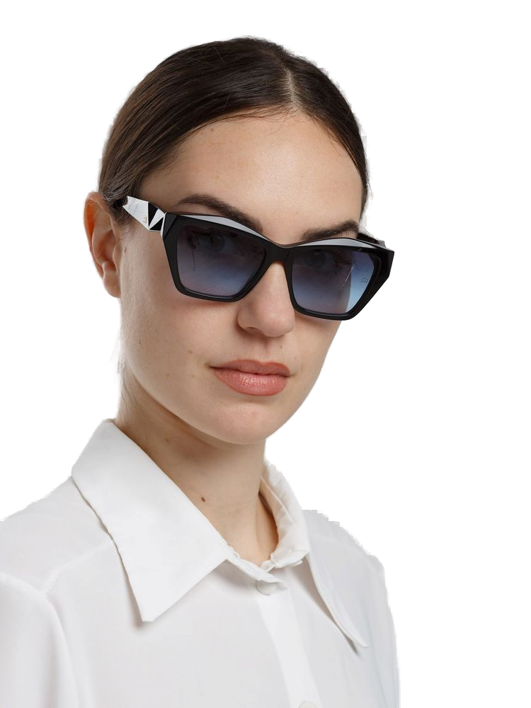 Ana Hickmann AH9494 Acetate sunglasses in black