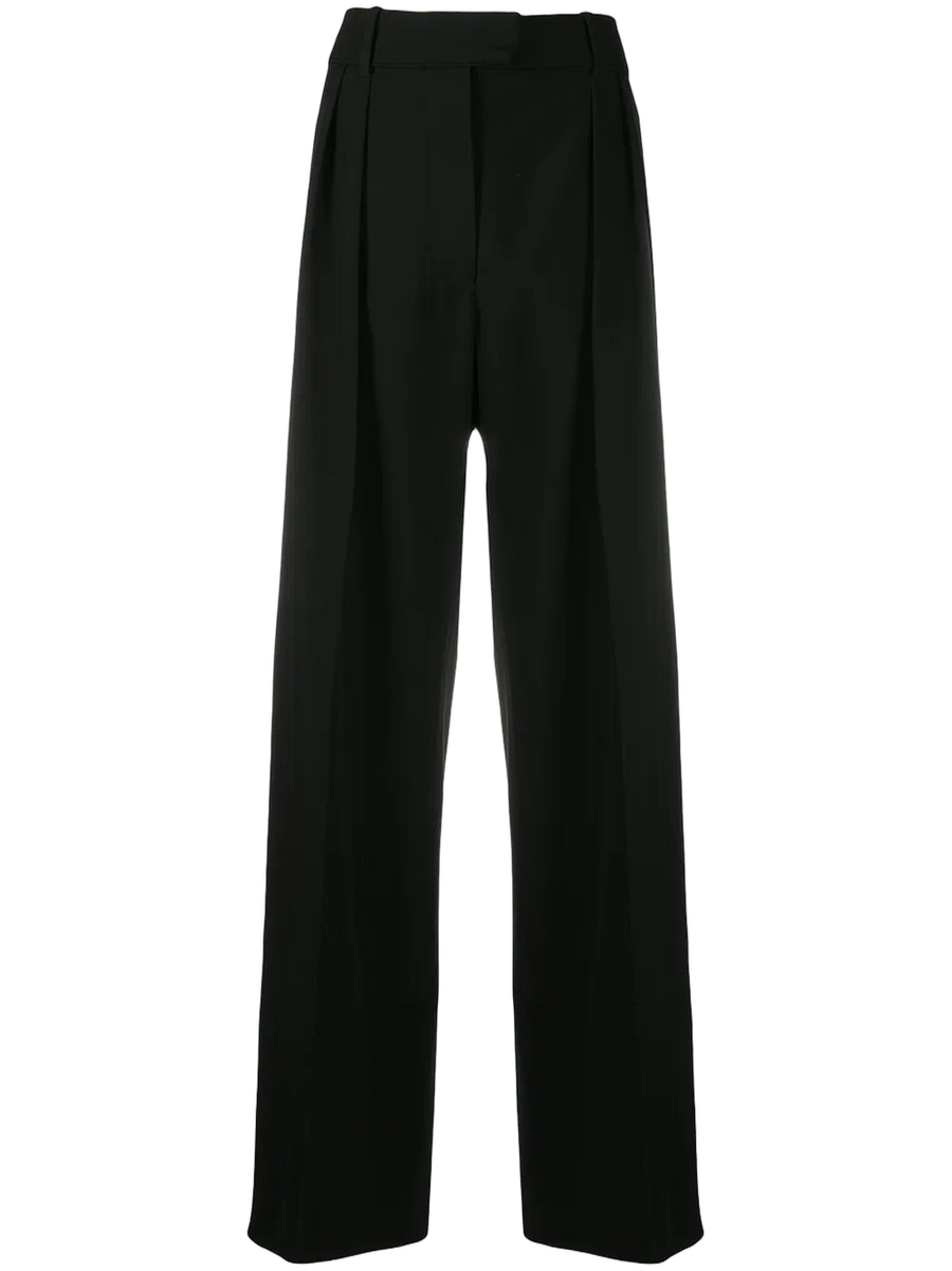Valentino Virgin wool trousers in black