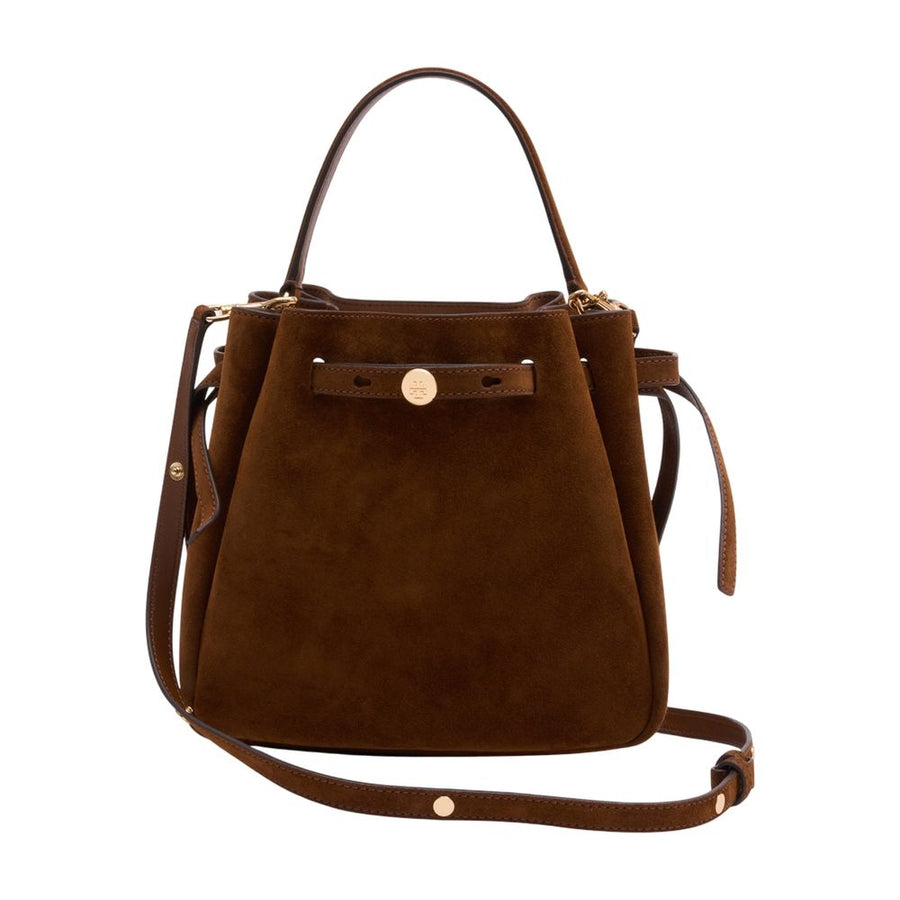 Tory Burch Calfskin shoulder bag in brown
