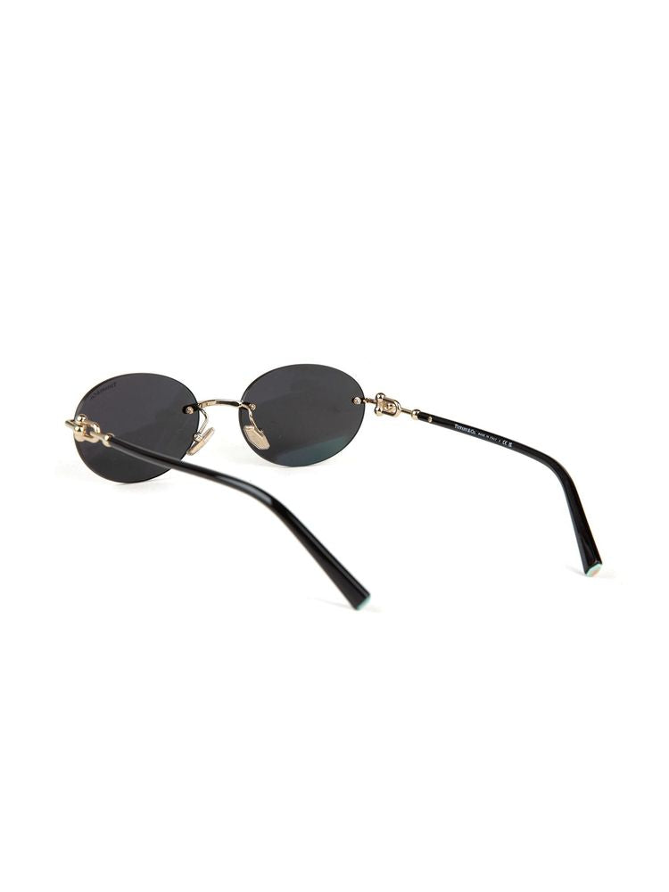 Tiffany TF3104D Metal frame sunglasses in gold