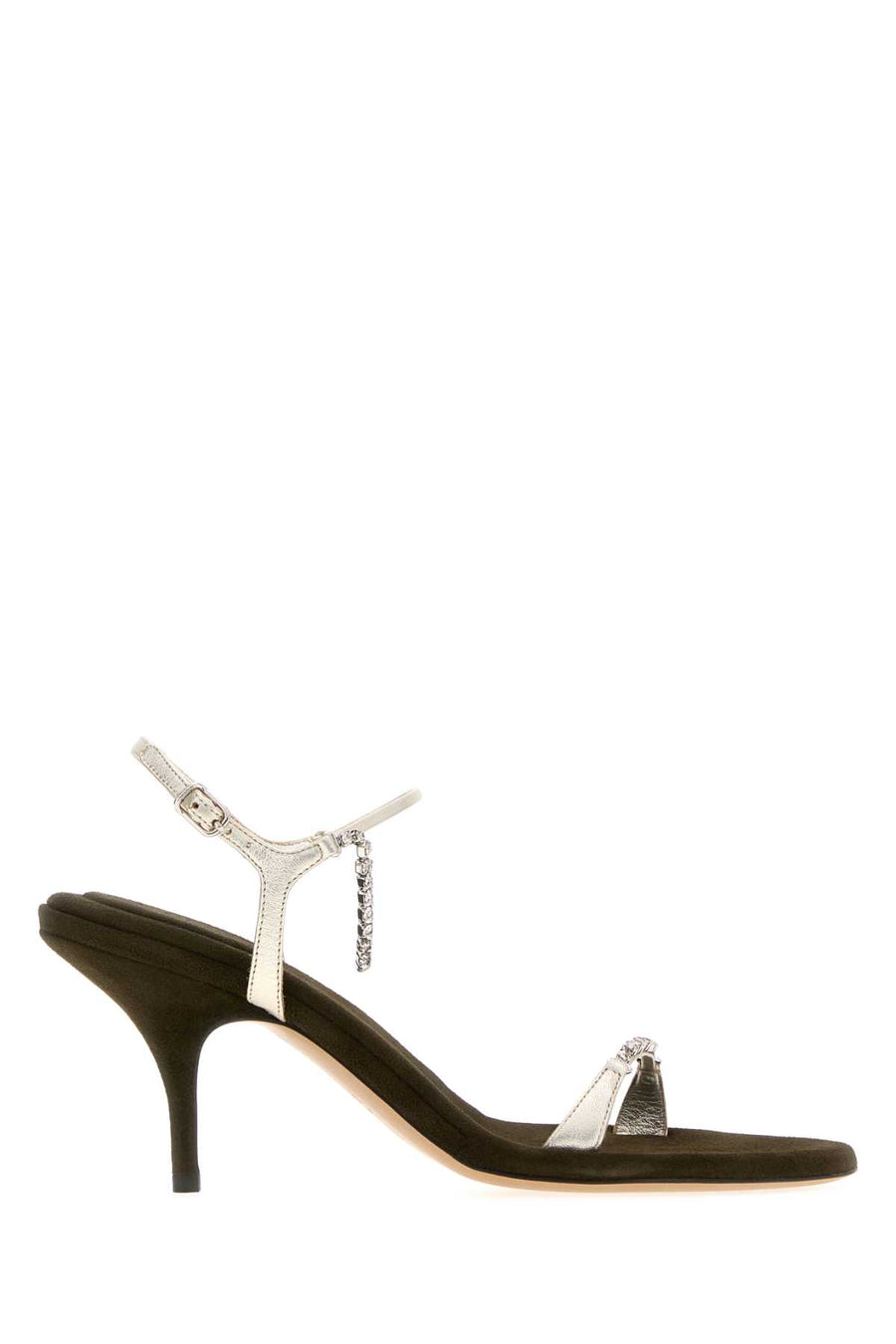 Chloé Exterior: 100% Leather sandal in black