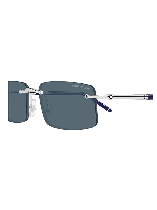 Montblanc MB0443S Metal frame sunglasses in navy