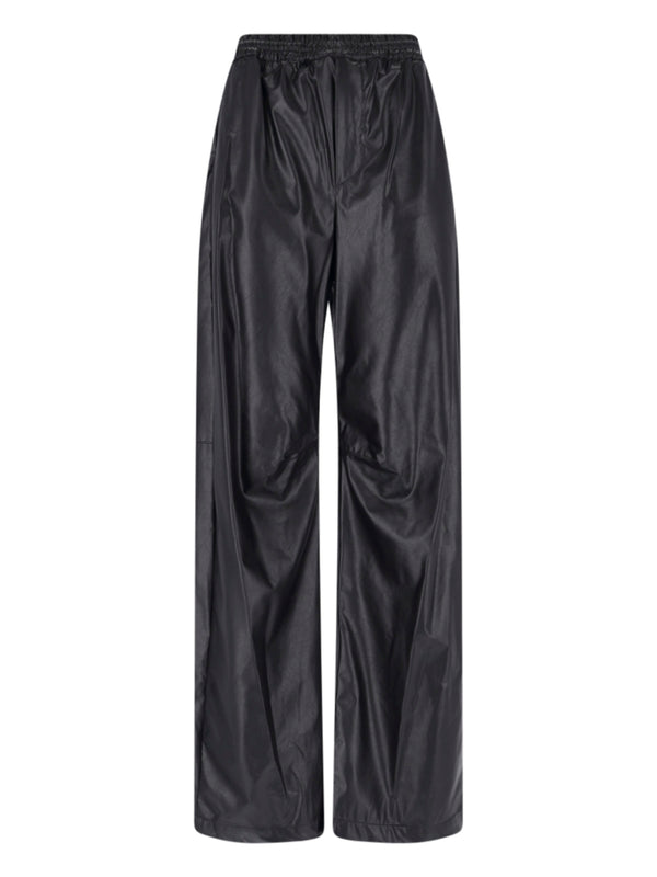 MM6 Maison Margiela Fabric: 100% Viscose trousers in black