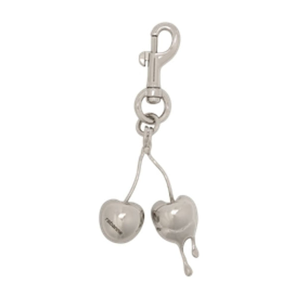 Rabanne Metal key case in silver