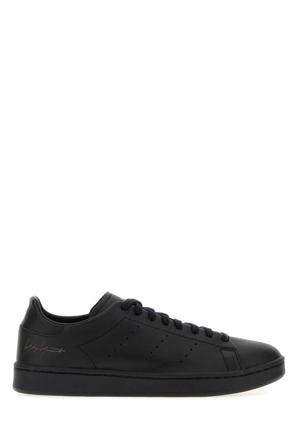 Y3 Yamamoto Stan Exterior: 100% Leather sneakers in black
