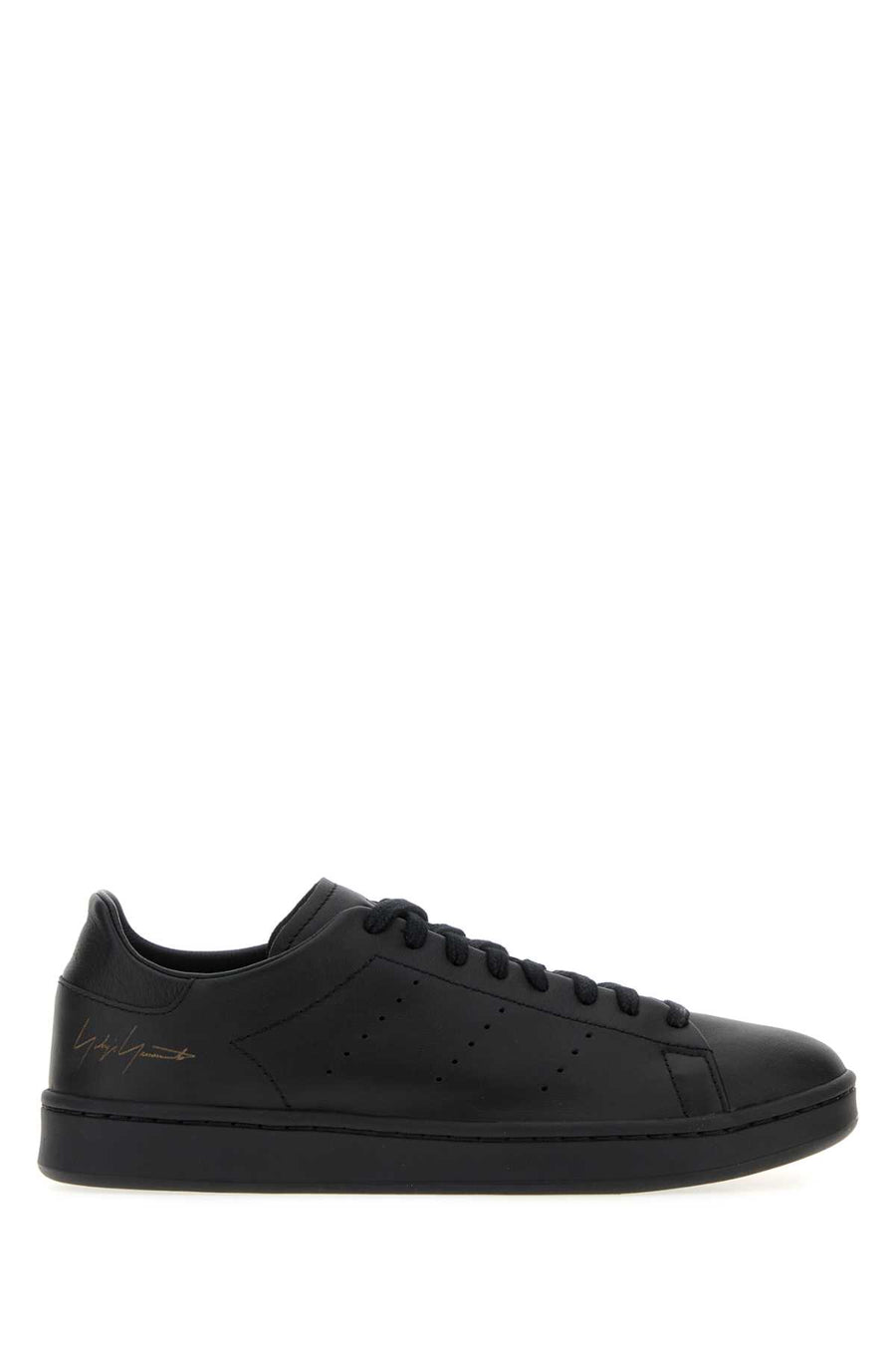 Y3 Yamamoto Stan Exterior: 100% Leather sneakers in black