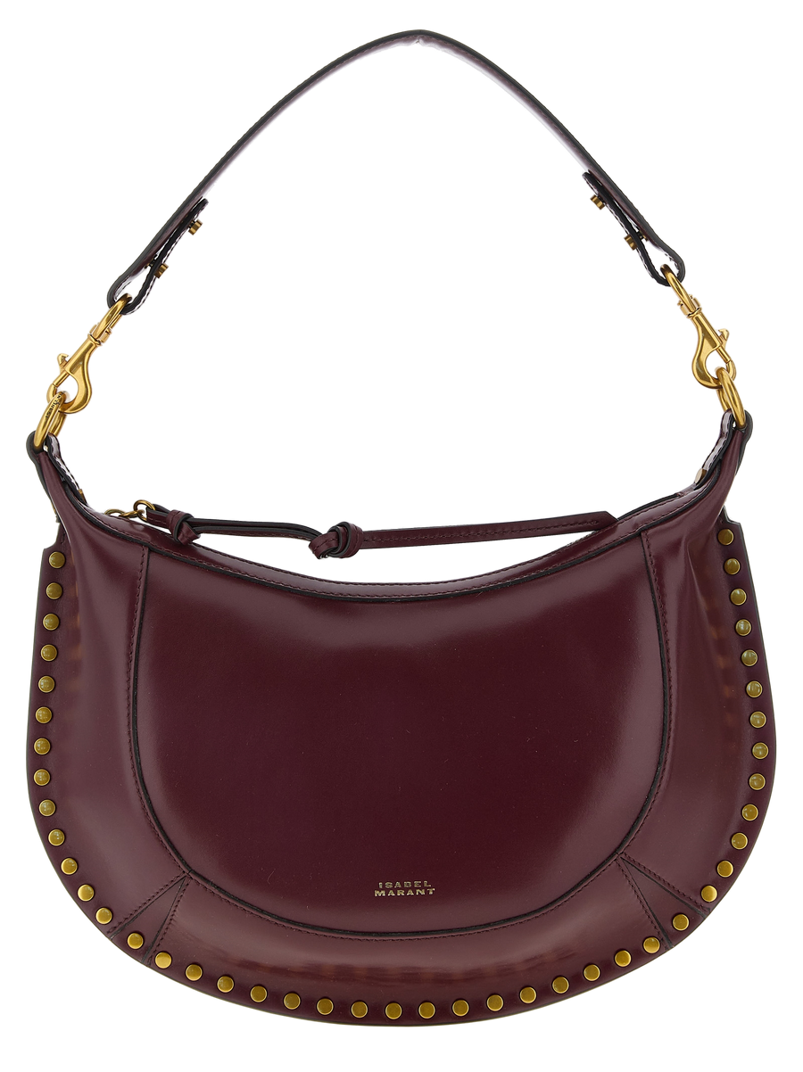 Bordeaux Calfskin Shoulder Bag