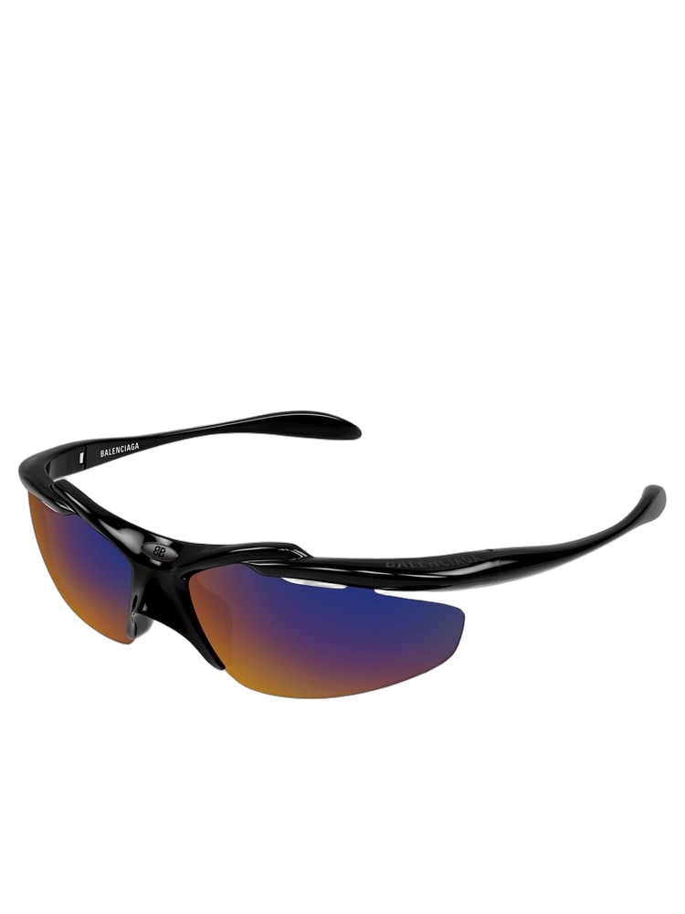 Balenciaga BB0464S Bio injection plastic frame; bio nylon lenses sunglasses in black