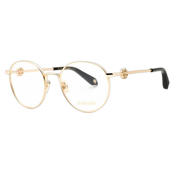 Roberto Cavalli VRC047 Metal frame eyeglasses in rose gold