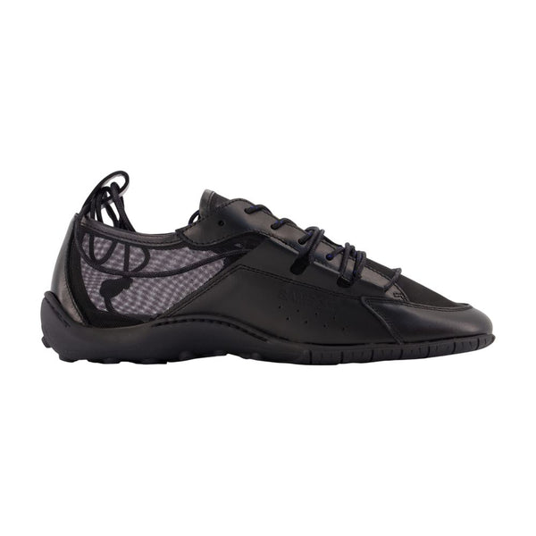 SamsøE SamsøE Cowhide sneaker in black