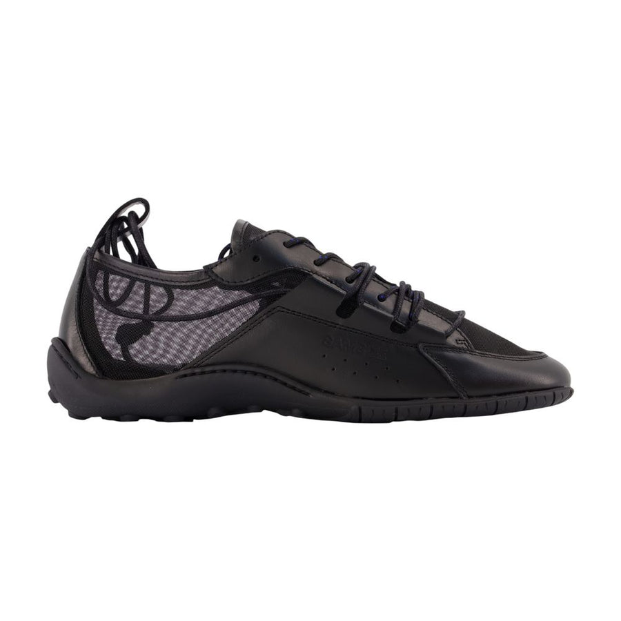 SamsøE SamsøE Cowhide sneaker in black