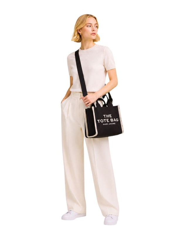 Marc Jacobs 64% Cotton tote bag in white