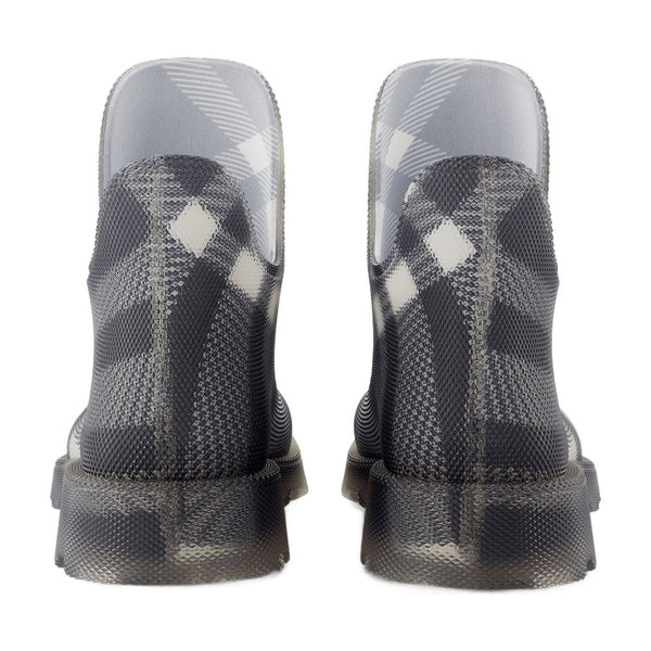 Burberry Rubber ankle boot in black