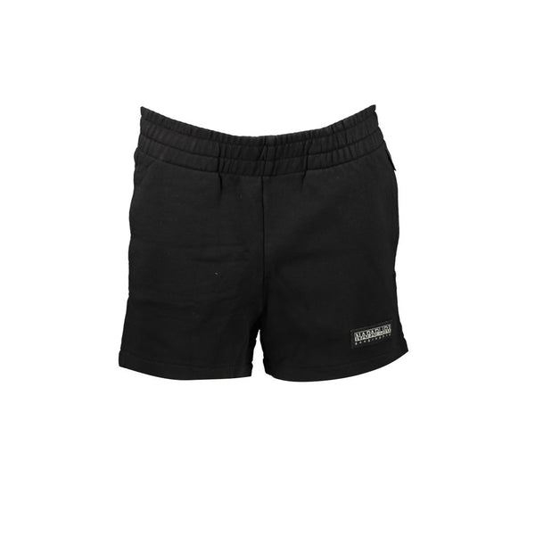 Black Cotton Women Sweatpants Clothing