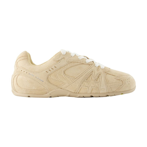 Marc Jacobs Calfskin sneaker in beige