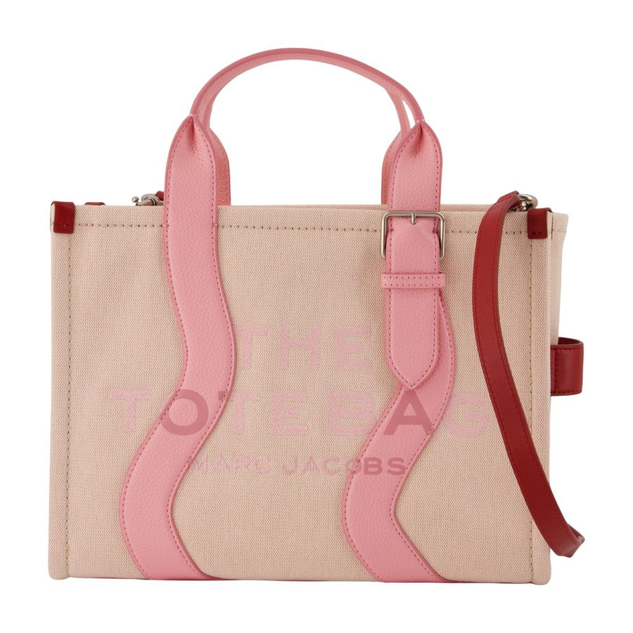 The Medium Tote Shopper Bag - Marc Jacobs Cotton Pink / Totes-shopping-bags