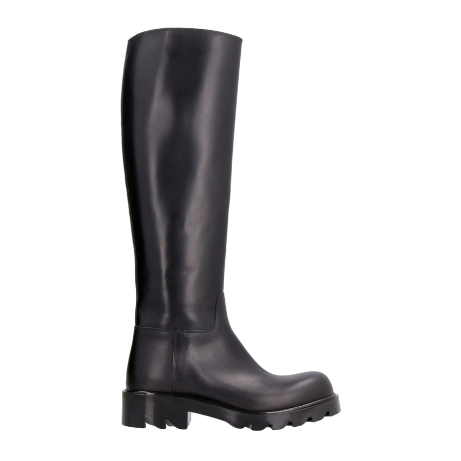 Bottega Veneta Leather boot in black