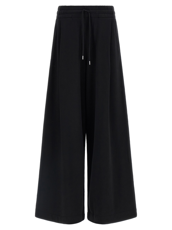 Dries Van Noten 100% Cotton joggers in black