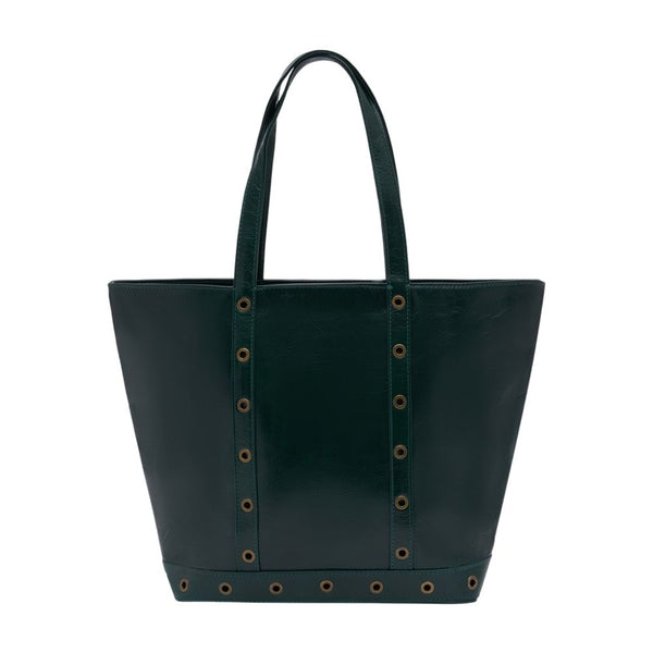 Vanessa Bruno Calfskin tote bag in green