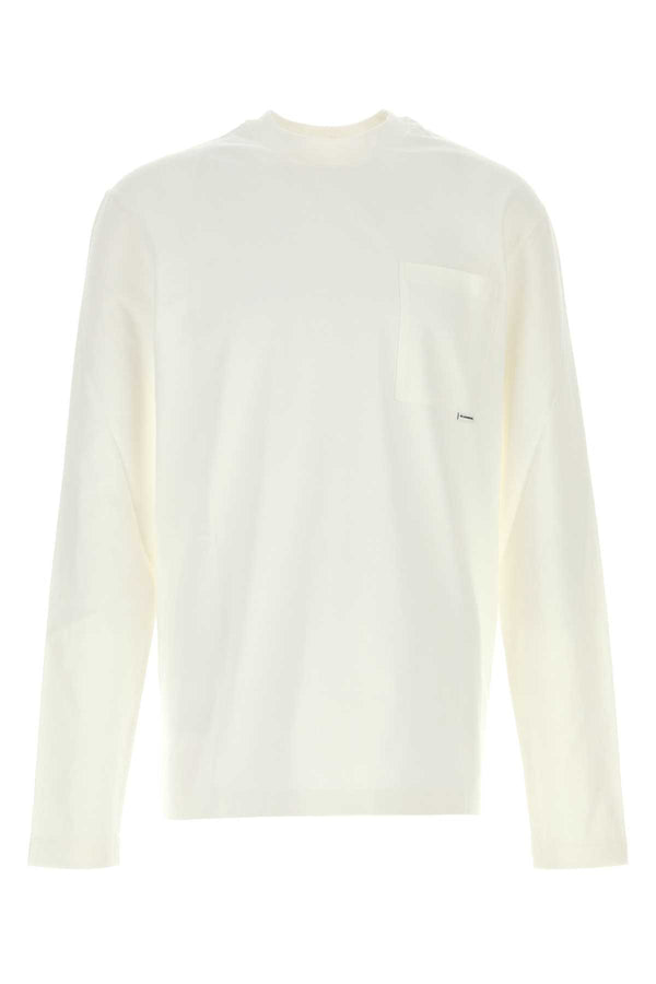Jil Sander 100% Cotton t-shirt in white