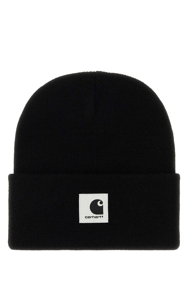 Black Acrylic W Ashley Beanie Exterior: Cuffie