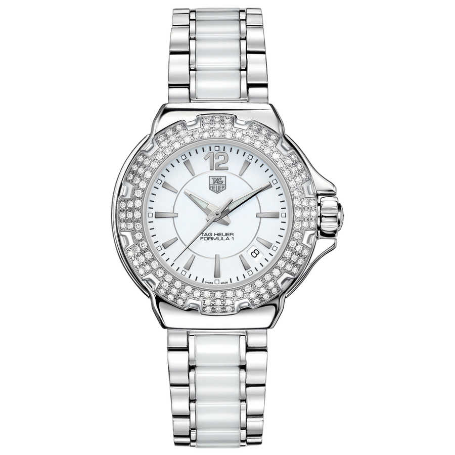 Tag Heuer Stainless steel case watch in silver