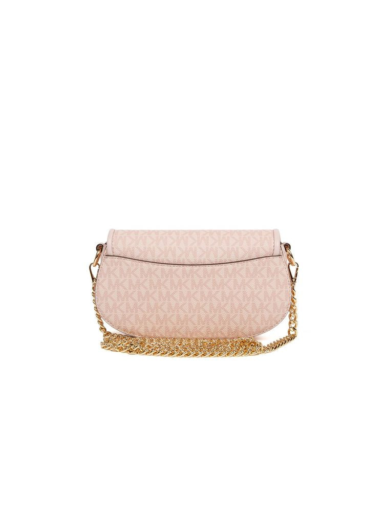 Michael Kors 100% Polyvinyl Chloride; Lining: 100% Polyester crossbody bag in pink