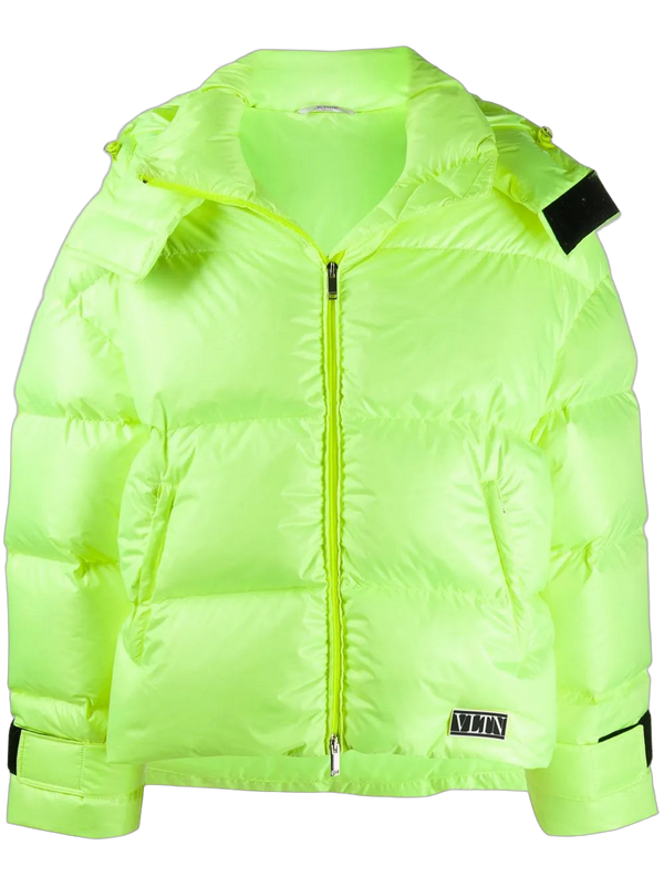 Valentino Goose down down jacket in yellow