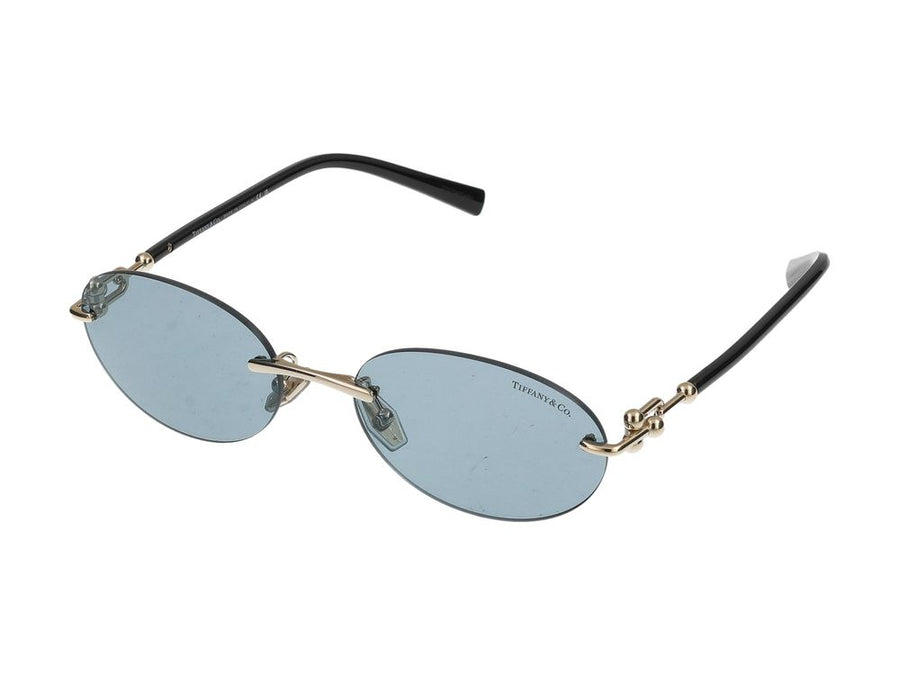Tiffany 0TF3104D Metal sunglasses in light blue