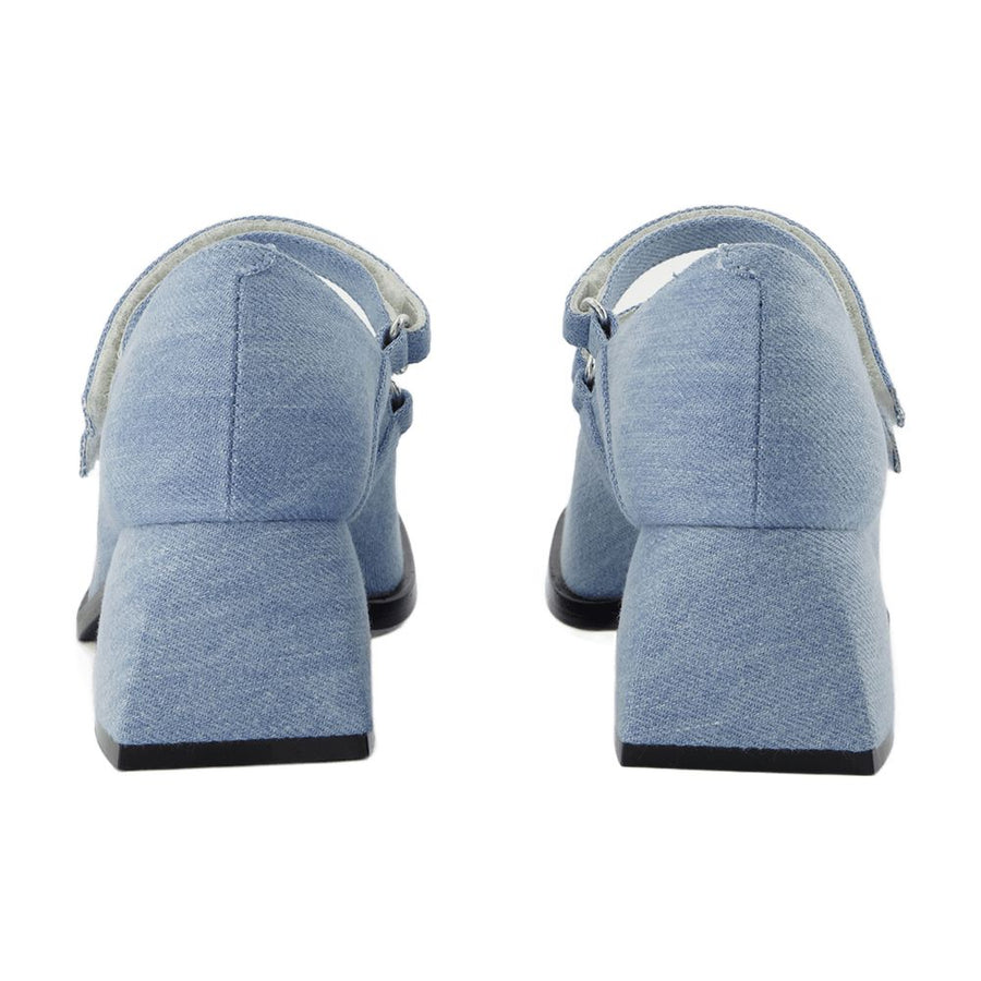 Nodaleto canvas pump in blue