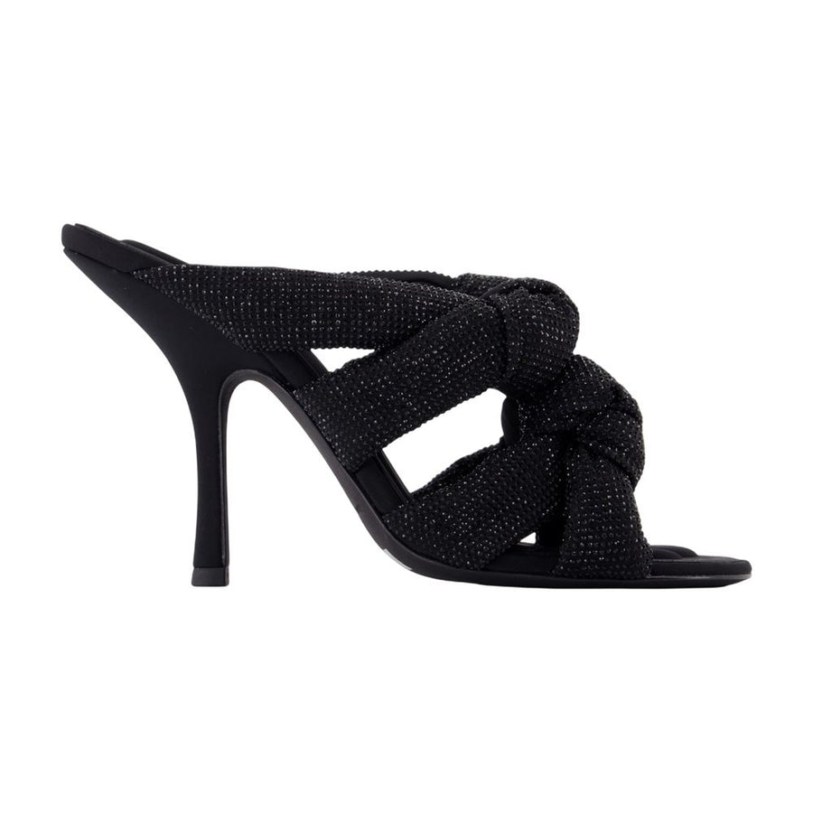 Alexander Wang nylon heels in black