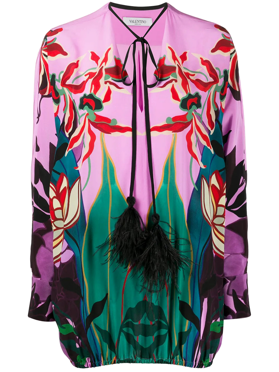 Valentino Silk blouse in pink