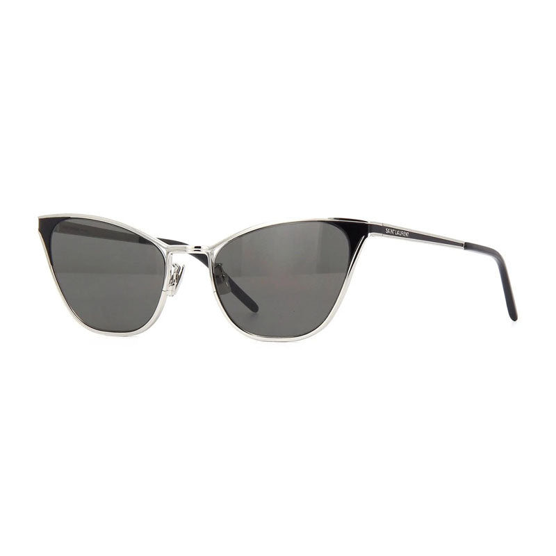 Saint Laurent SL409001 sunglasses in silver