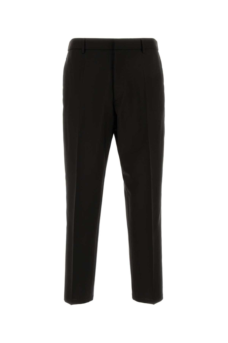 Dark Brown Wool Pant 201 Exterior: Virgin Mohair Pantaloni