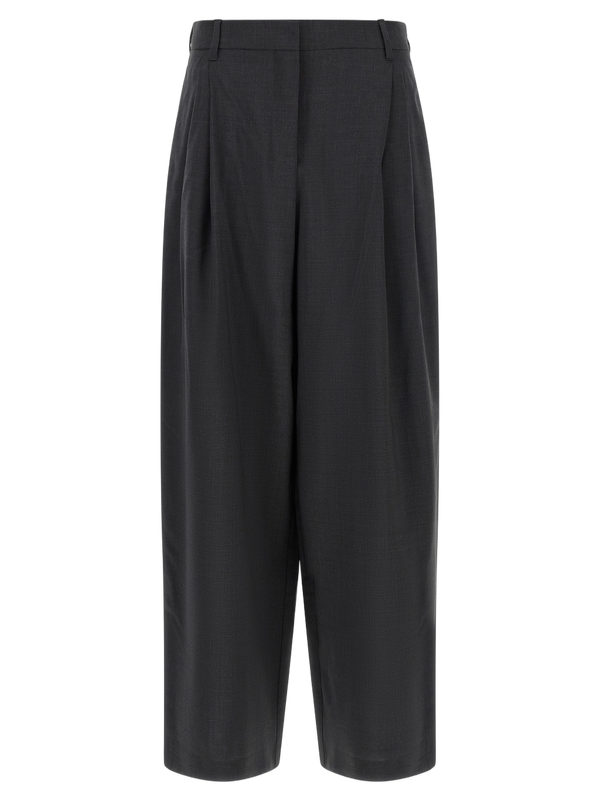 'S Max Mara 100% wool trousers in gray