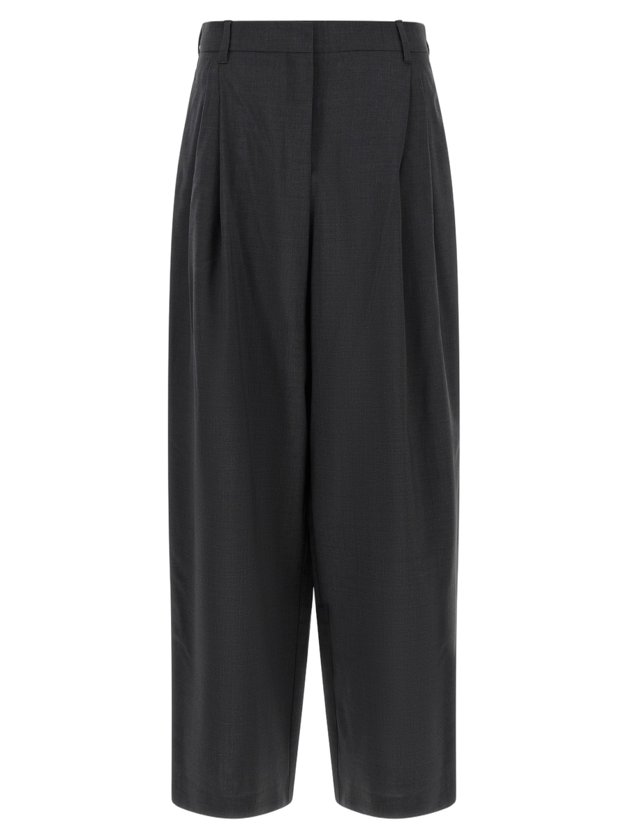 'S Max Mara 100% wool trousers in gray