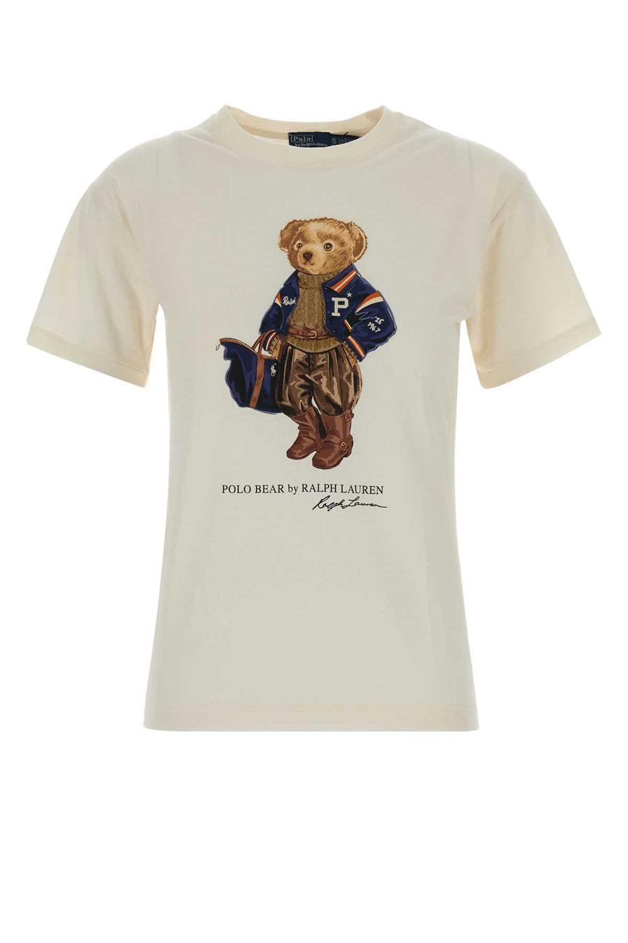 Cream Cotton T-Shirt Warmwhite Exterior