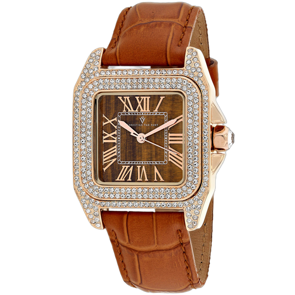 Christian Van Sant watch in brown