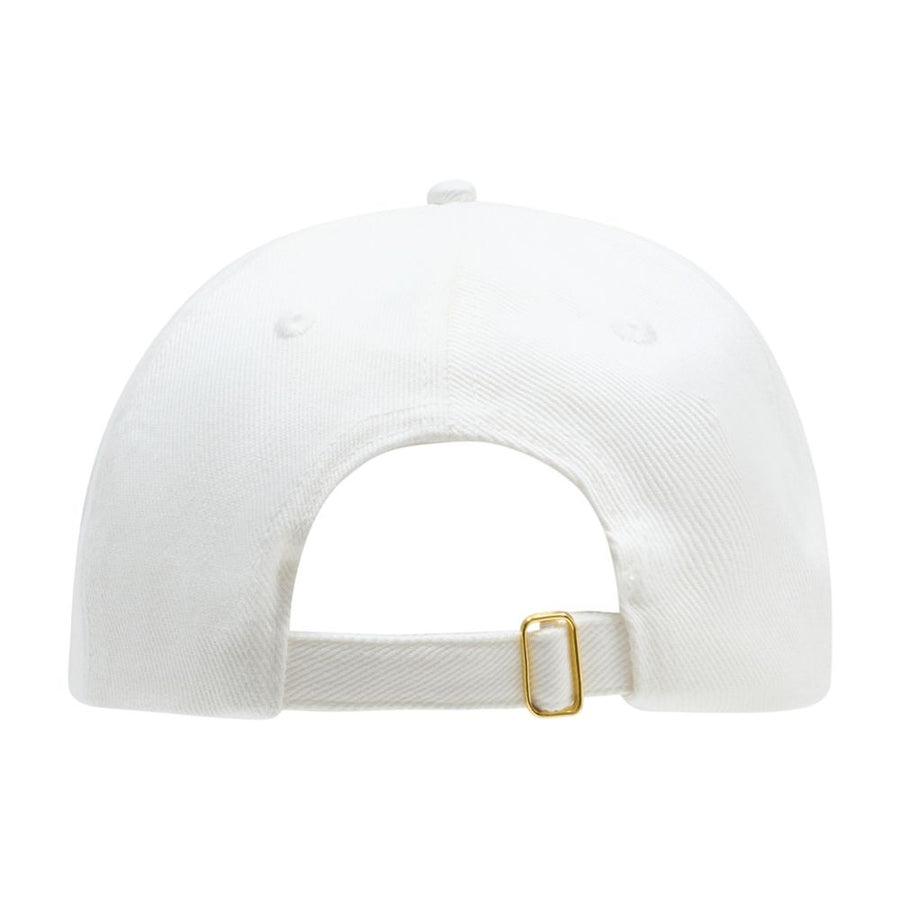 Casablanca A-SP26-HAT-002-01 Cotton baseball cap in white