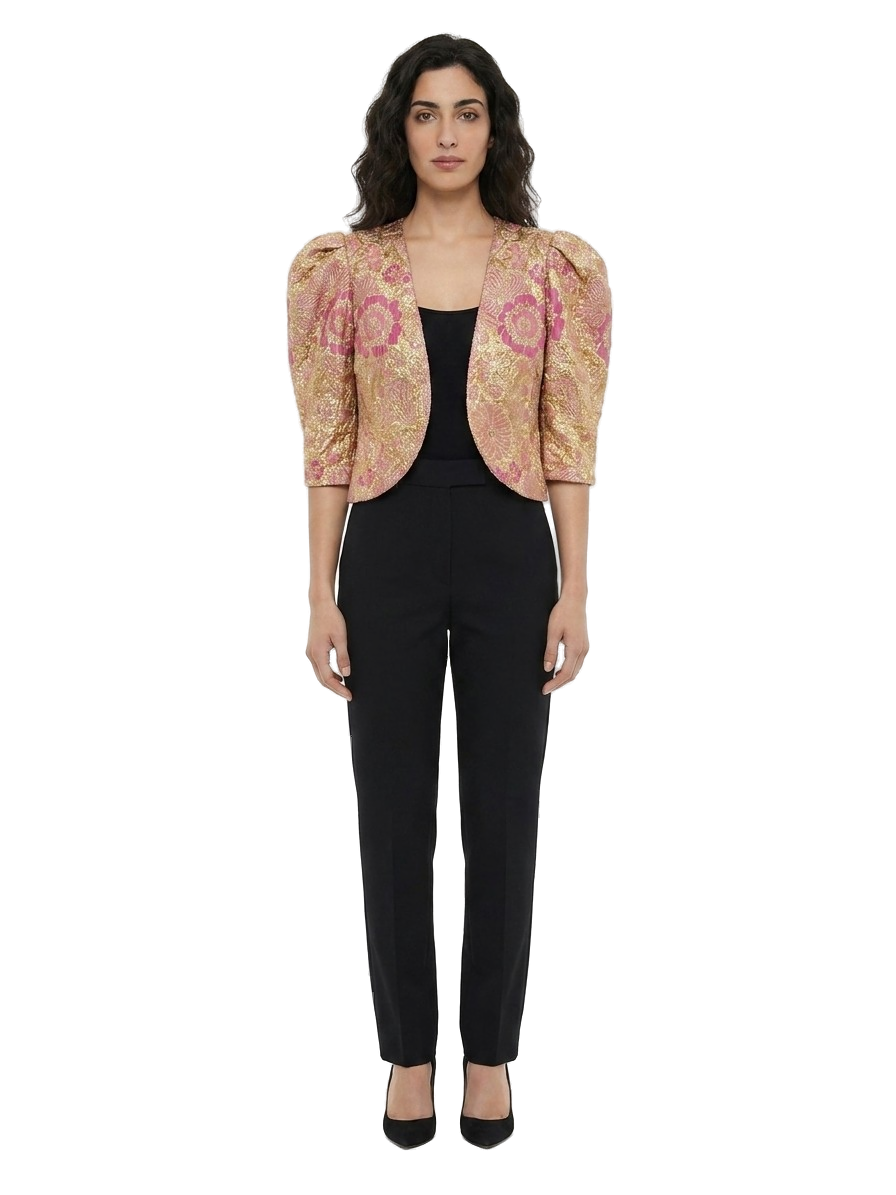 Multicolor Acetate Blazer Clothing