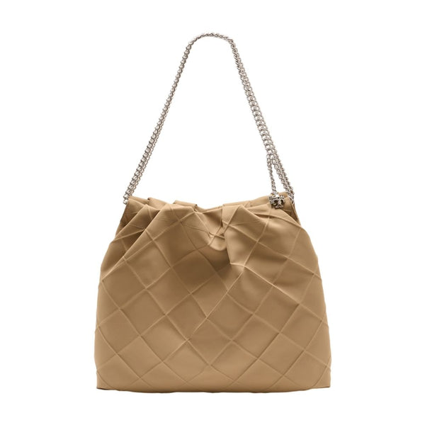 Tory Burch Synthetic shoulder bag in beige