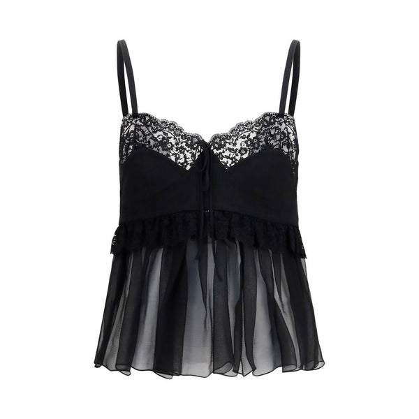Chloé 100% Silk blouse in black