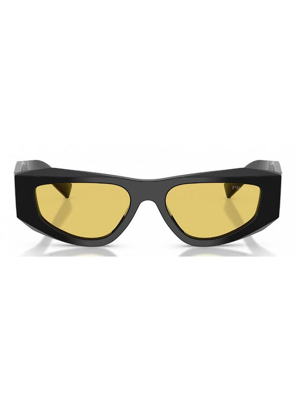 Prada 0PR Acetate frame sunglasses in black