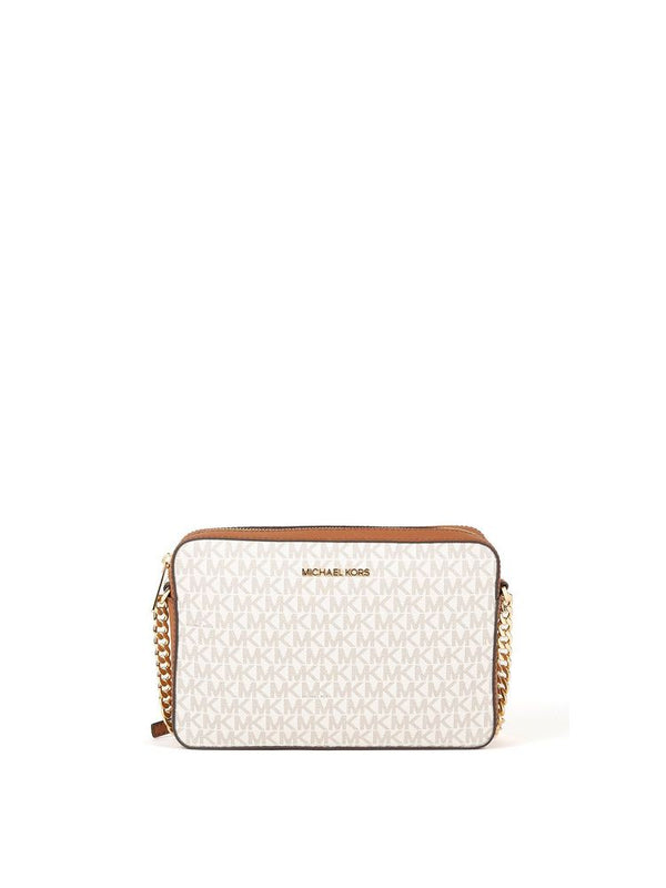 Michael Kors 89.4% Coated Canvas crossbody bag in vanilla