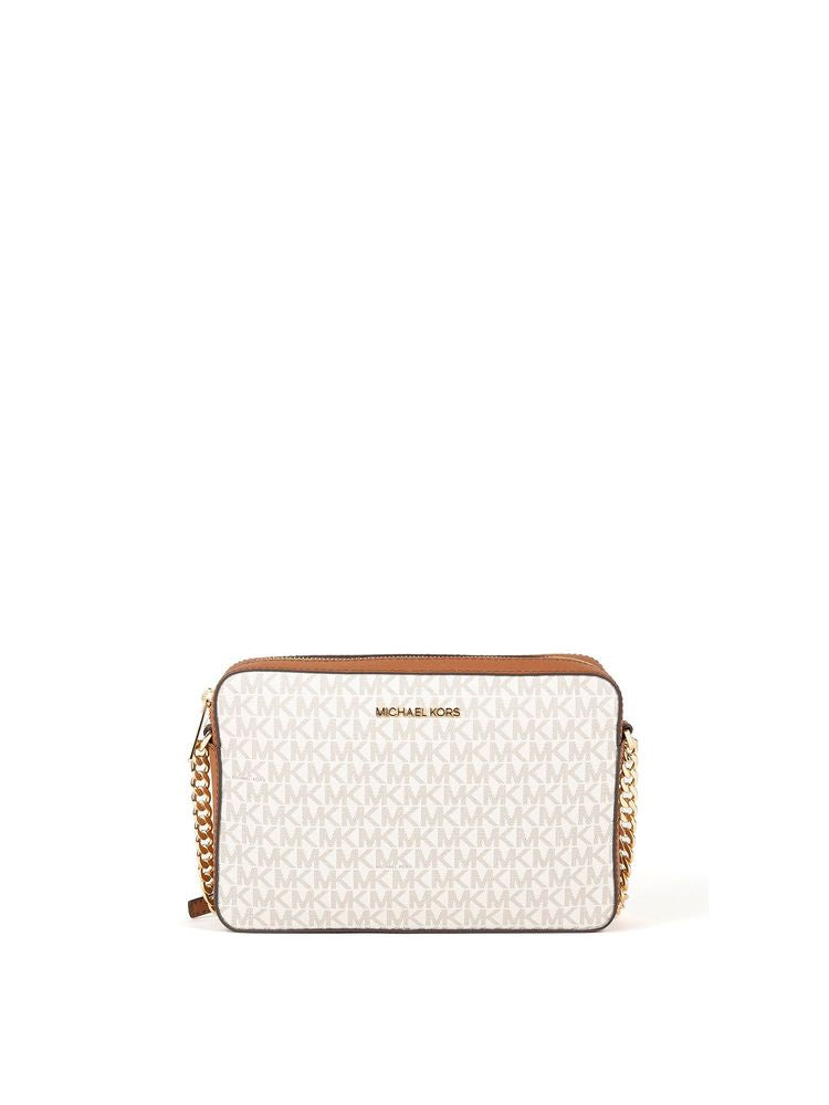 Michael Kors 89.4% Coated Canvas crossbody bag in vanilla