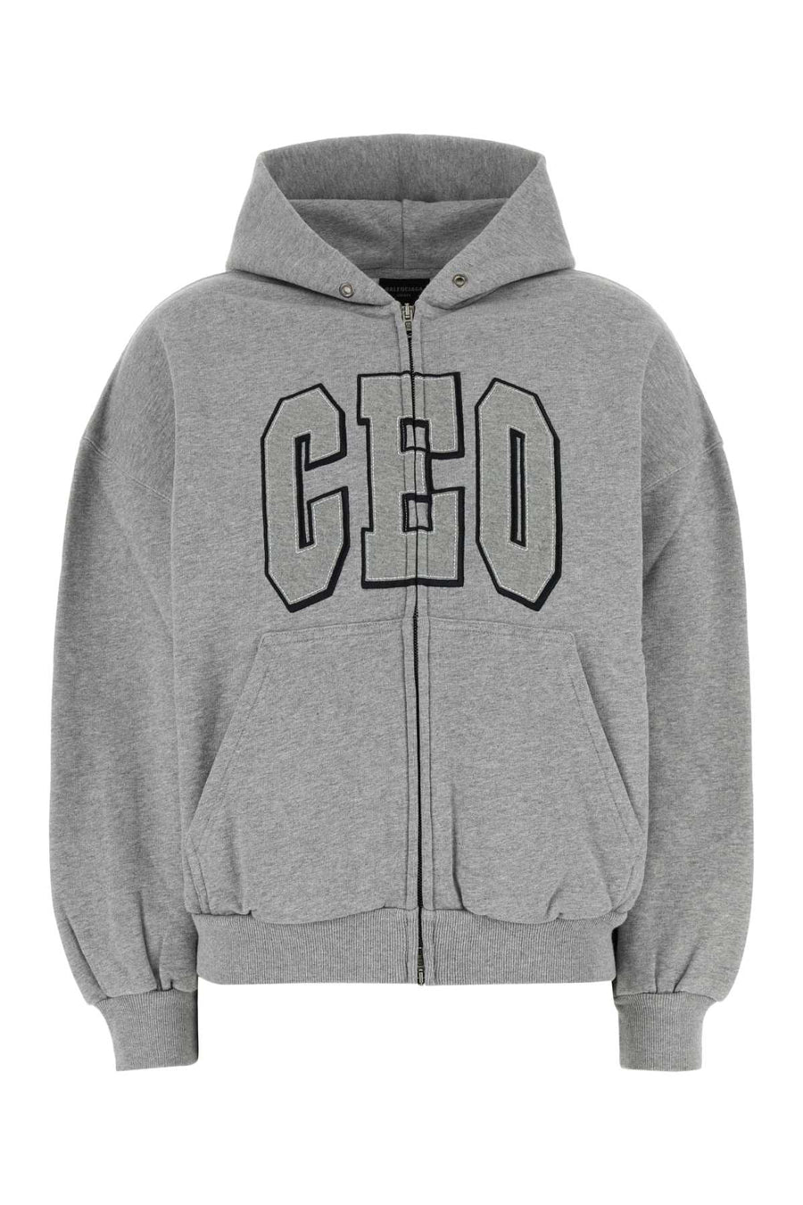 Balenciaga 100% Cotton hoodie in gray