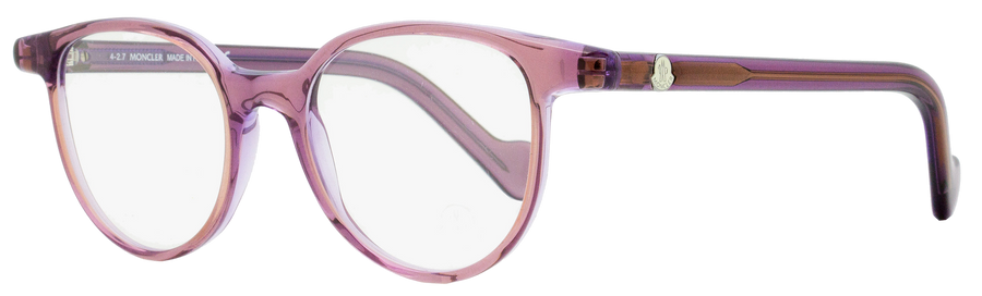Moncler Oval Eyeglasses Ml5032 074 Transparent Pink-Violet 47mm 5032 Pink/violet Plastic (acetate)