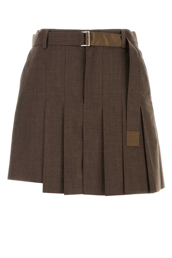 Suiting Shorts Brown