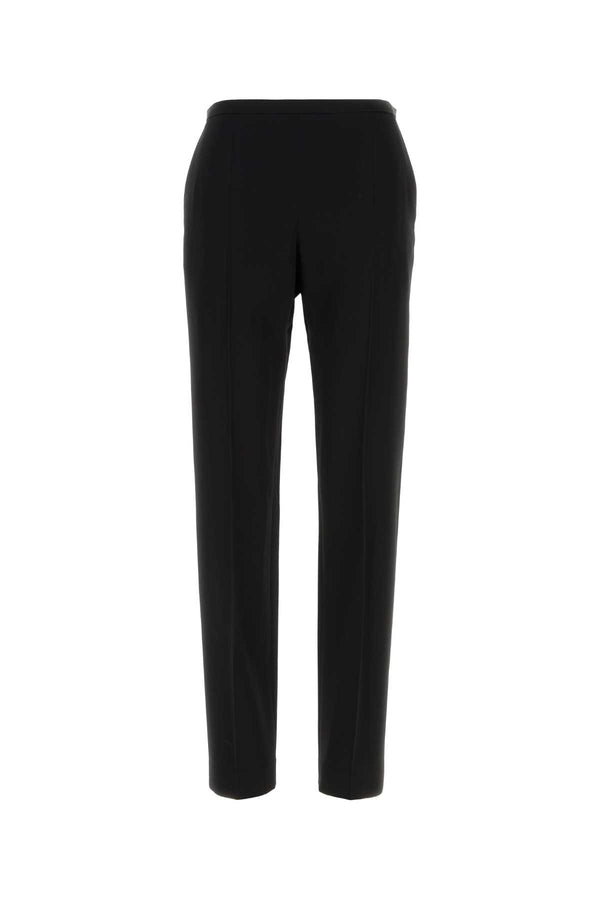 Black Wool Cyril Pant Exterior: Pantaloni