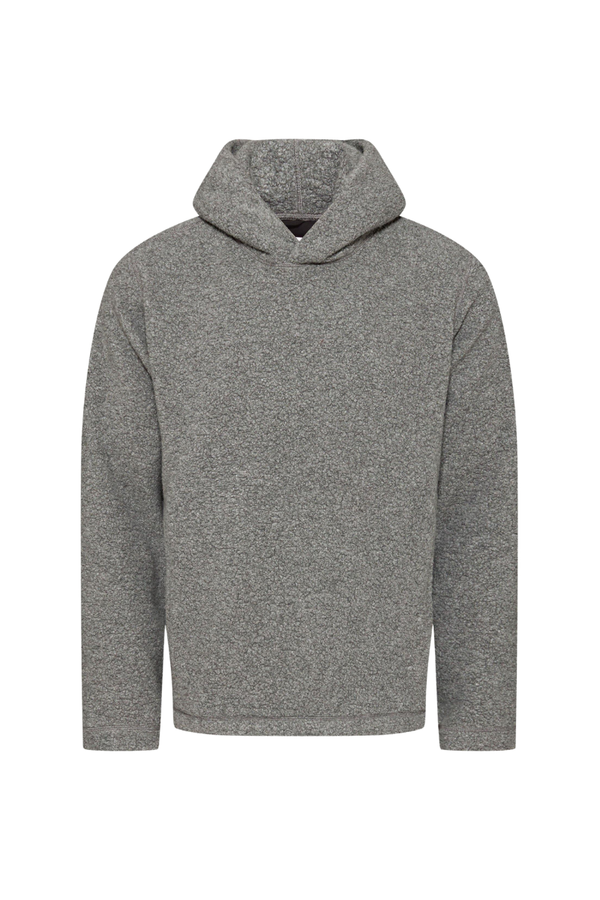Orlebar Brown 31% polyamide hoodie in gray